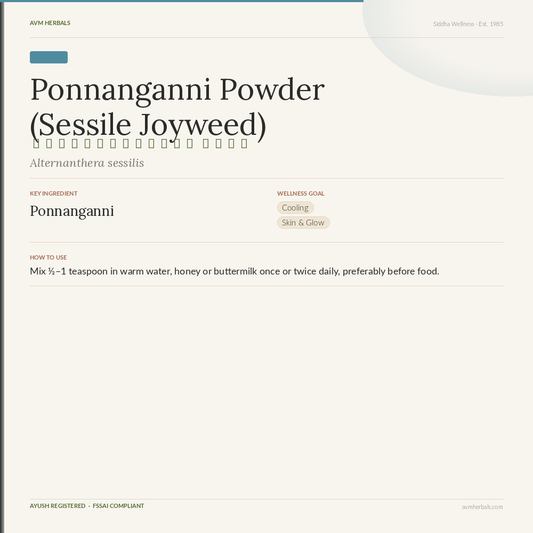 Ponnanganni Powder (Sessile Joyweed)