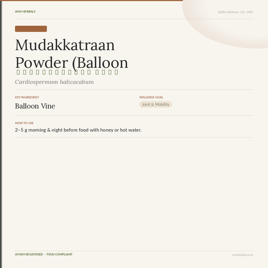 Mudakkatraan Powder (Balloon Vine)