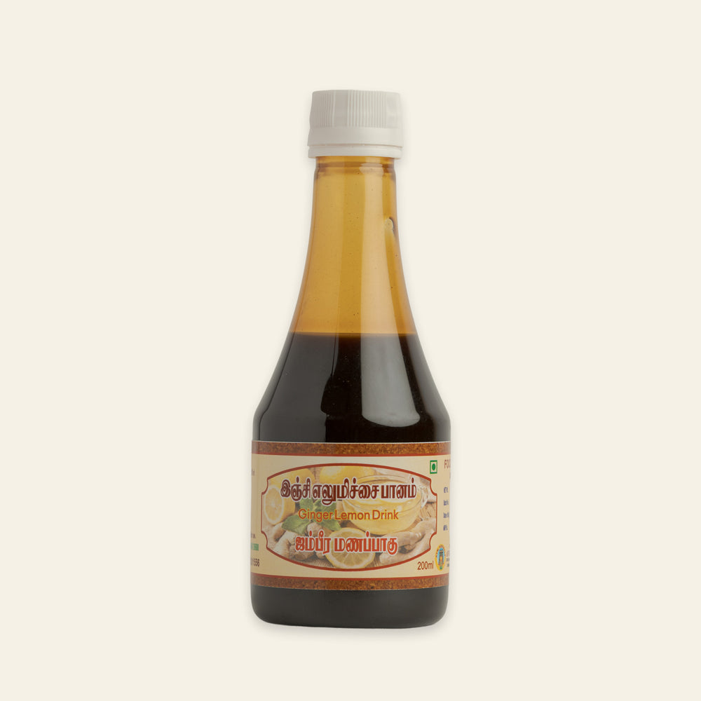 
Jambhira Manapagu - Ginger Lemon Syrup