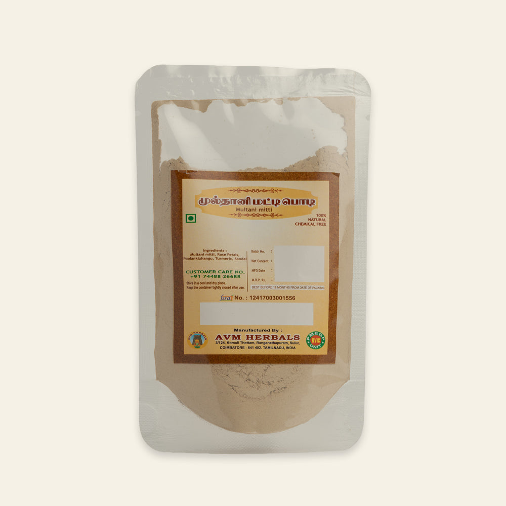 
Multani Mitti Powder (Fuller's Earth)