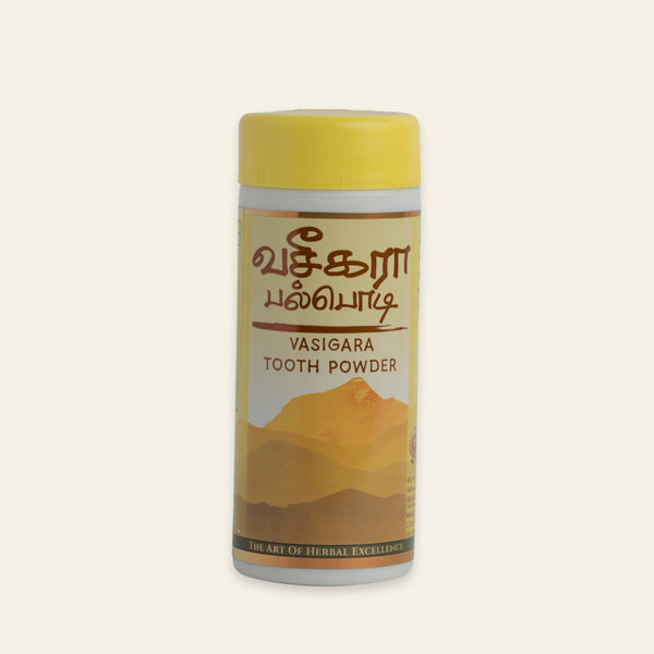 
Vasigara Pal Podi — Herbal Tooth Powder