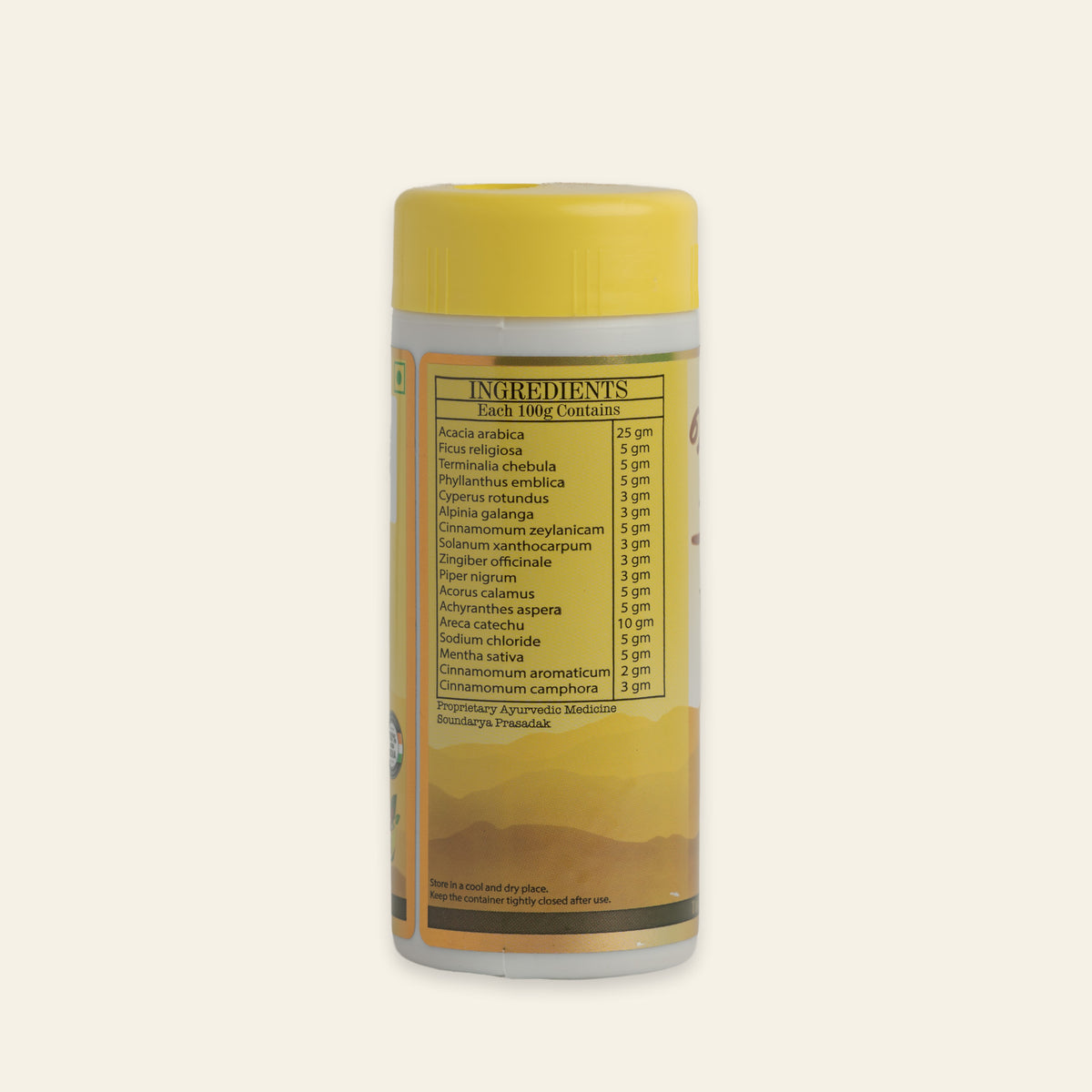 
Vasigara Pal Podi — Herbal Tooth Powder