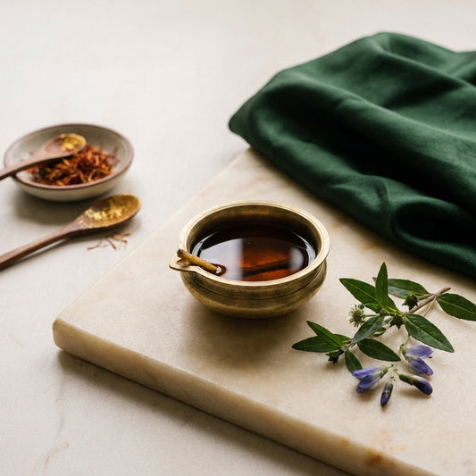 Neeli Bringhadi Thailam — Patented Classical Hair Oil — botanical
