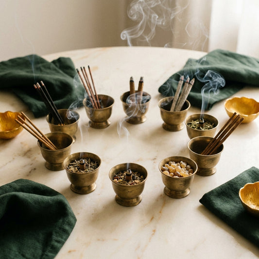 Navagraha Dhoop — Nine-Planet Sacred Incense — botanical