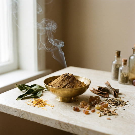 Maha Dhoop — Sacred Incense Powder — botanical