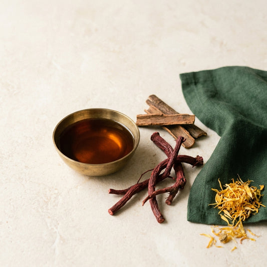 Pinda Thailam — Classical Siddha Pain Oil — botanical