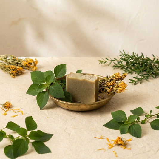 Vasigara Kuppaimeni Herbal Soap — botanical