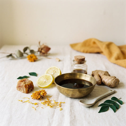 Jambhira Manapagu - Ginger Lemon Syrup — botanical