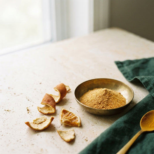 Orange Peel Powder — botanical